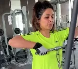 Hina Khan stresses on deep breaths while exercising: ‘Keeps you calm’