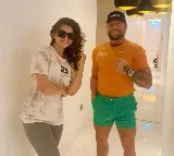 Urvashi Rautela trains with Irish MMA fighter Conor McGregor for her next film