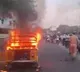 Auto rickshaw driver sets vehicle ablaze in Hyderabad in protest
