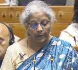 Union Minister Nirmala Sitaraman Budget Speech