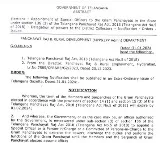 Appointment of special officers for gram panchayatis