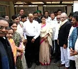 Sharmila met national leaders to garner support for AP Special Status