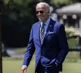 Biden wins first Democratic primary in march to second term