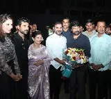 Chiranjeevi throws party padmavibhushan