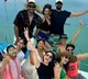 Manchu Lakshmi attends Rakul Preet Singh bachelor party