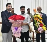 representatives of Fishin India Company met CM Revanth Reddy at Secretariat