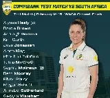 Sophie Molineux returns to Australia Test-squad against South Africa