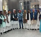 Bihar Congress MLAs return from Hyderabad