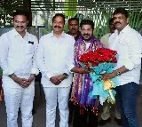 BRS leader, former mayor meets Revanth Reddy