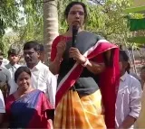 Nara Bhuvaneswari held interaction with Harish Residential School students