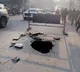 Road caves in at Delhi's Najafgarh area, traffic disrupted