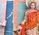 Unhappy over Saraswati attire Bajrang Dal and ABVP put saree on idol in Tripura