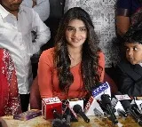 Sree Leela attends Girl Friend Mandi new branch in Hyderabad