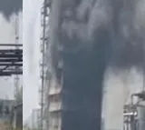 Fire accident in Vizag steel plant