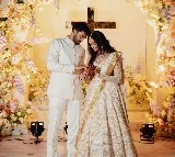 Sharmila son Raja Reddy weds Priya in Christian tredition