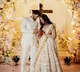 Sharmila son Raja Reddy weds  Priya in Christian tredition