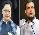Kiren Rijiju counters Rahul's OBC barb on secretaries in govt