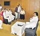 Pawan Kalyan meets with Janasena leaders in Vizag