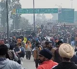 Tear Gas Fired As Farmers Prepare To Resume Delhi March