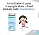 What It Is Blue Aadhaar For Your Child And How to Apply