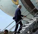 Biden stumbles twice while boarding Air Force One