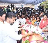 CM Revanth Reddy pays homage to Lasya Nanditha