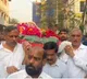 Harish Rao participates in Lasya Nandita funeral procession