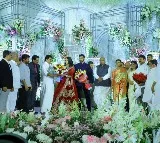 Kharge attends wedding reception of Sharmila's son