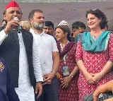 Akhilesh joins Rahul's Bharat Jodo Nyay Yatra in Agra