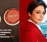 'Wrap time ... cake time', says Tabu as she signs off after filming for 'Crew'