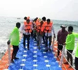 A Unique Attraction: Floating Sea Bridge inaugurated at Visakhapatnam RK Beach