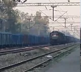 Goods train ran for 84 km without driver he was away forgot hand brake