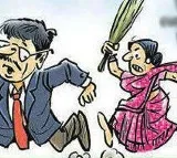 Telangana is in first palce Husbands who are being beaten by the hands of their wives
