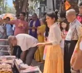 UK First Lady Akshata Murty Checks Out Books In Bengaluru