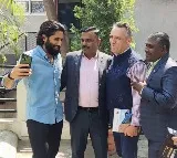 British Dy High Commissioner Gareth Wynn Owen visits Annapurna Studios in Hyderabad