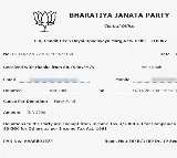 Amit Shah donates Rs 2,000 as 'party fund' to BJP ahead of LS polls