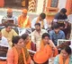 Madhavi Latha  sat on a hunger strike along
