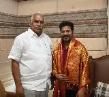 Former BRS MLA Koneru Konappa meet CM Revanth Reddy at his residence