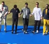 Ramcharan and Sachin Tendulkar Dance at ISPL Opening Ceremony in Thane