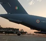 IAF's C-17 aircraft successfully airdrops indigenously built heavy platform