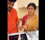 Ram Charan cooks Paneer Tikka Masala for his mother and wife on Womens day eve