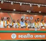 Jolt to BRS as 4 party leaders switch to BJP