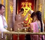 CM Revanth Reddy Couple Visiting Yadadri Srilakshminarasimha swamy