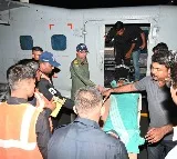 Navy airlifts patient from Lakshadweep