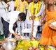 Nara Lokesh Bhoomi Pooja at Boppudi Chilakaluripeta