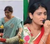 YS Sunitha pays tributes to YS Vivekananda Reddy