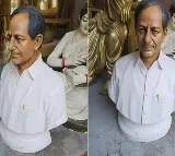Making of KCR Idols in East Godavari District