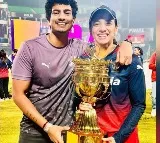 Smriti Mandhana Posing With Rumoured Boyfriend Palash Muchhal After RCB Win WPL 2024