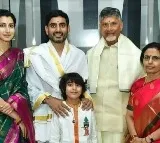 Nara family's annual visit to Tirumala on Devansh's birthday