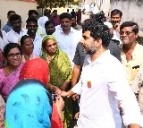 Nara Lokesh in Mangalagiri